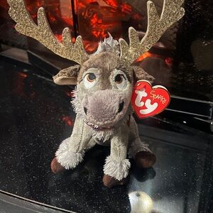 Ty Sparkle Frozen 2 Sven medium plushie